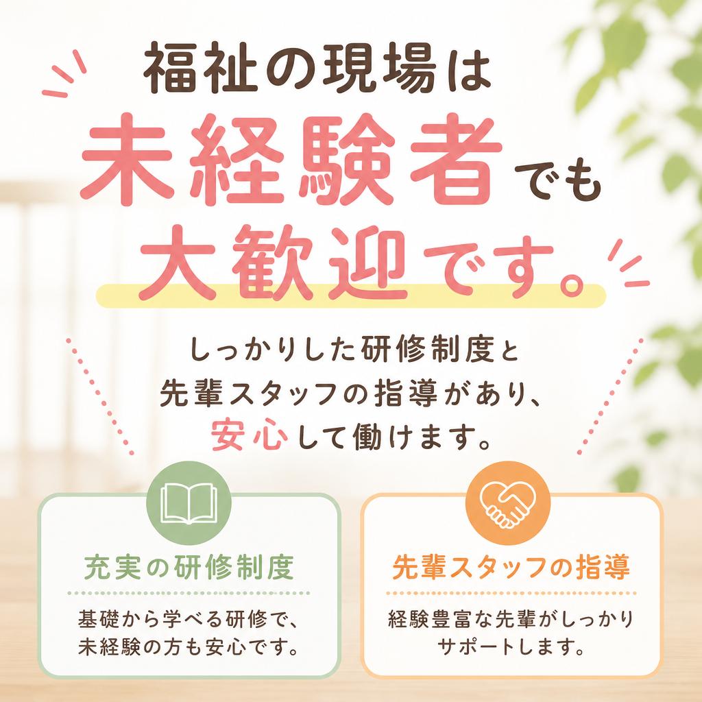 2. 未経験者歓迎の理由
