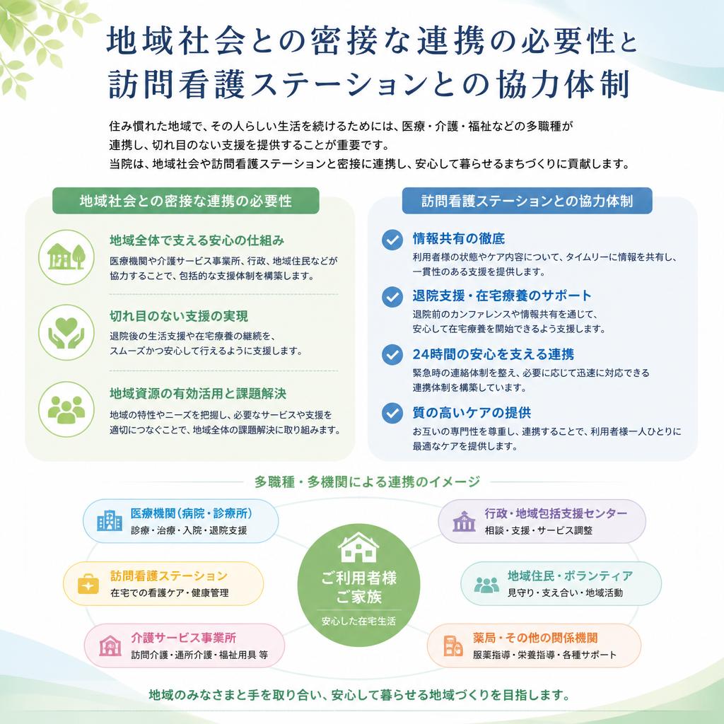 地域支援との協力