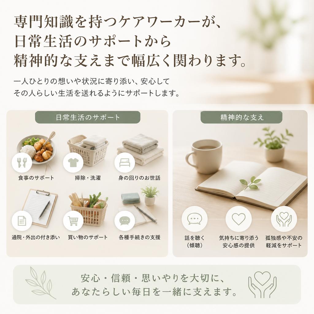 5. ケアワーカーの役割