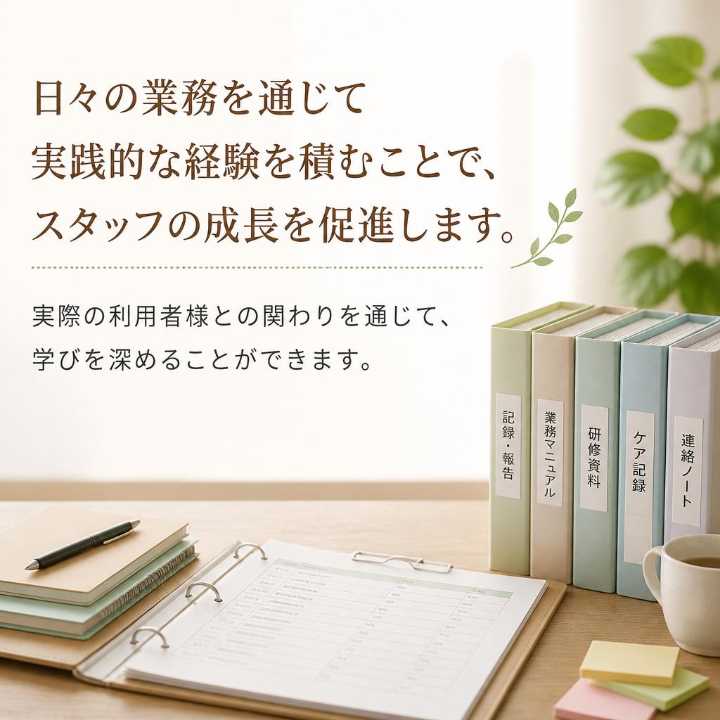 実際の業務での成長の機会