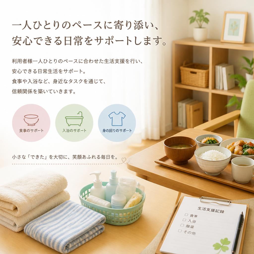 心温まる生活支援