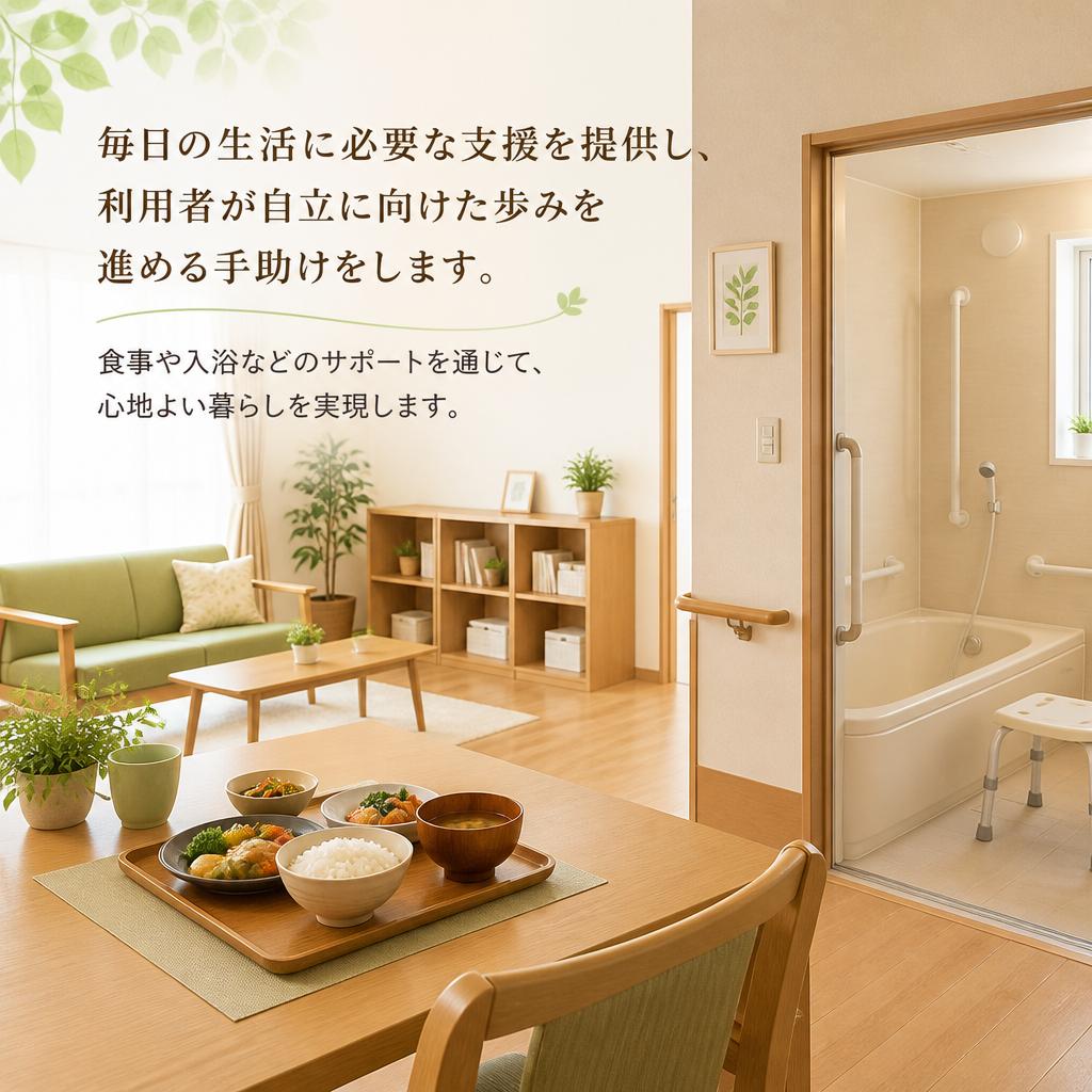 生活支援で自立をサポート