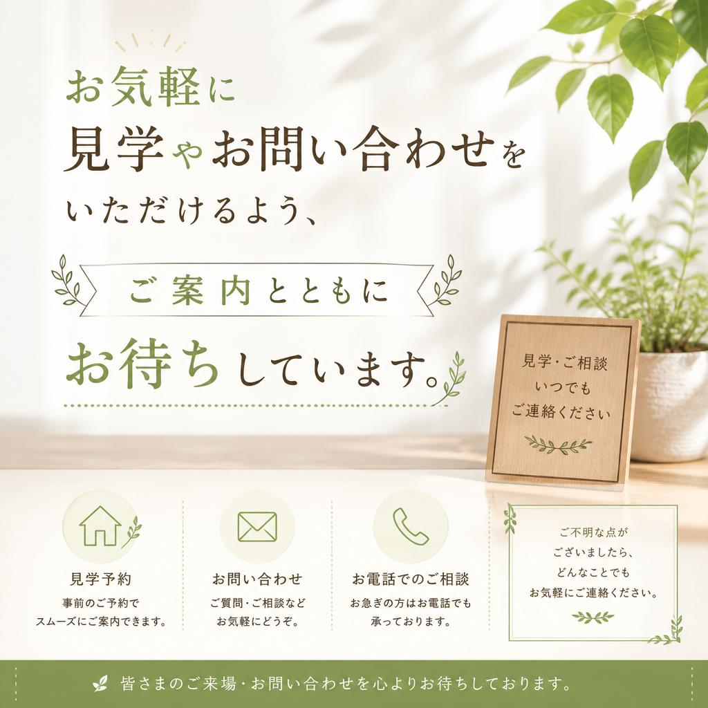見学・お問い合わせ