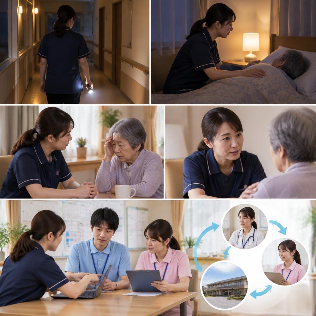 見守りだけではない、夜間支援従事者の仕事
